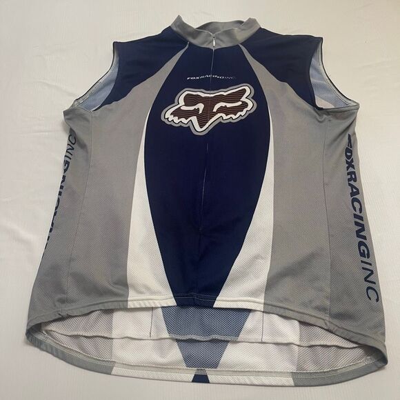 Fox Racing Cycling Jersey Size Large See Measurements - Picture 1 of 6